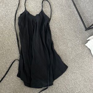 Malia Mills black dress size L - cover up and chic